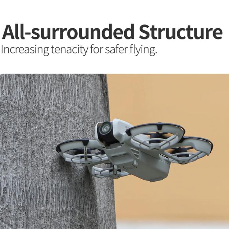 For DJI NEO Sunnylife NE-KC863 Paddle Blade Protective Cover Anti-Collision Ring(Gray)