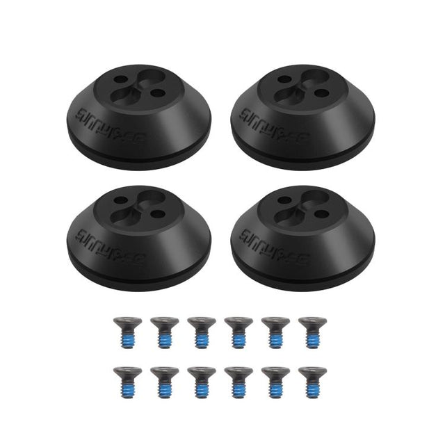 For DJI Avata 2 Sunnylife AT2-MD787 Motor Anti-dust Cover Aluminum Alloy Motor Protection Cover(Black)