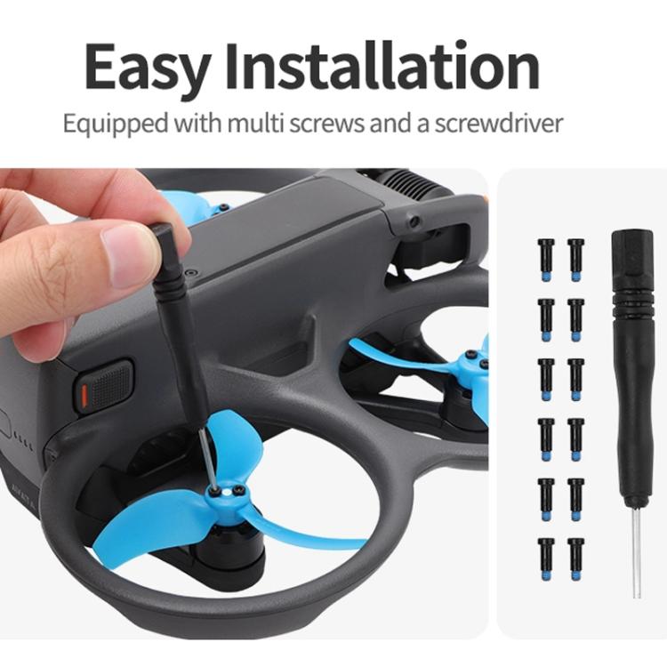 For DJI Avata 2 Sunnylife 3032S 2pairs Propellers(Blue)