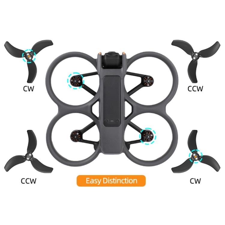 For DJI Avata 2 Sunnylife 3032S 2pairs Propellers(Blue)