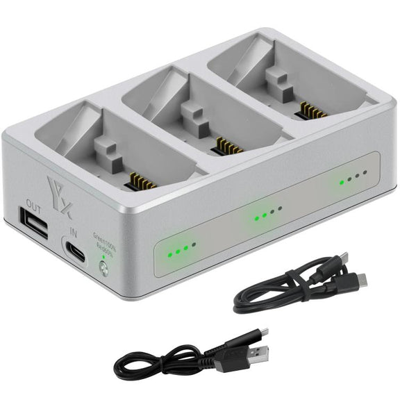 For DJI Flip YX 3-Way Charger Bidirectional Battery Management System