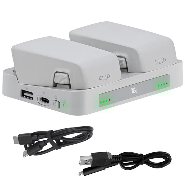 For DJI Flip YX Parallel Charger Hub Bidirectional Battery Management System