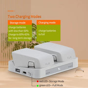 For DJI Flip YX Parallel Charger Hub Bidirectional Battery Management System