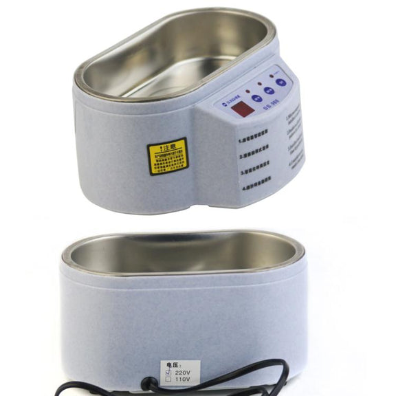 SUNSHINE 968 Mini Jewellery Glasses Cleaner Ultrasonic Cleaner EU Plug