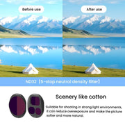 For DJI Mavic 4 Pro RCSTQ Lens Filter, Style: ND16/PL
