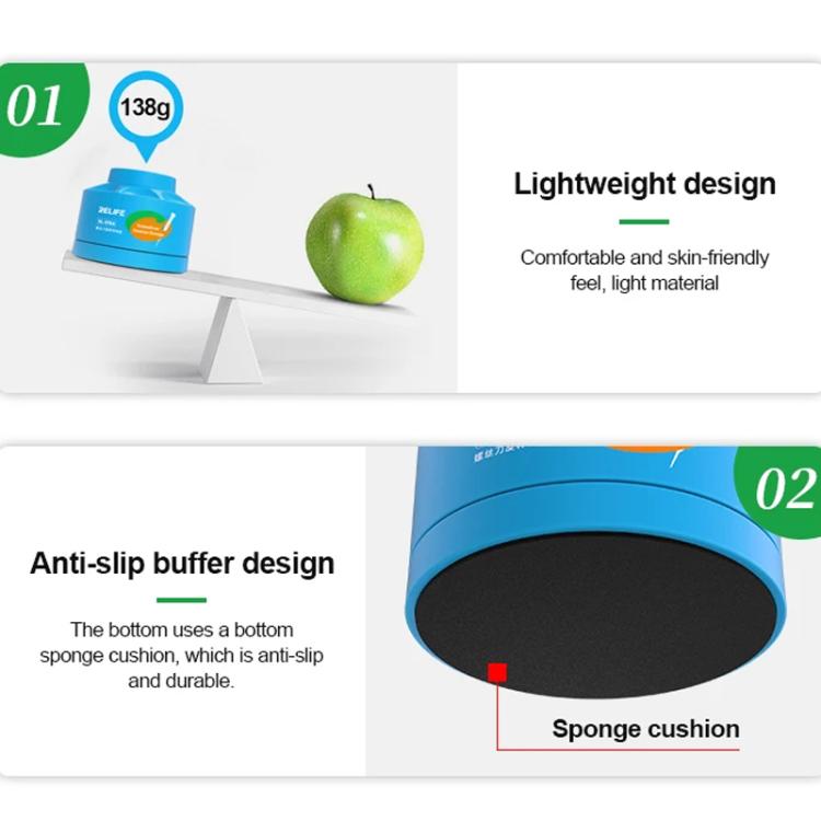 RELIFE RL-078A Screwdriver Rotating Storage Box Mobile Phone Repair Screwdriver Bit Storage Box