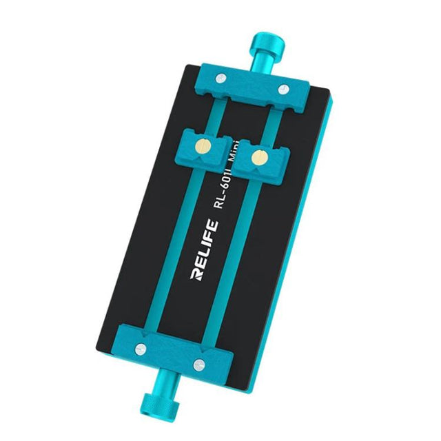 RELIFE RL-601L Mini Rotary Mobile Phone Motherboard Repair Multi-Use Card Holder High Temperature Resistant Fixed Card Slot