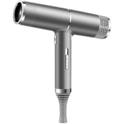 T-Shaped Hair Dryer with Smart Inverter Technology High-Power Blow Dryer for Home & Salon Use EU Plug(Gray)