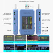 RELIFE XA3 Pro USB / Type-C Smart Detector Fast Charging Protocol Identification Detection