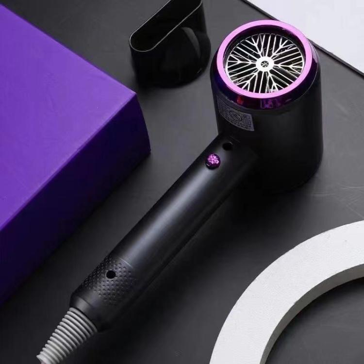 High-Speed Hair Dryer Salon & Home Blow Dryer with Blue Light Ionic Technology EU Plug(Starry Sky Gray)