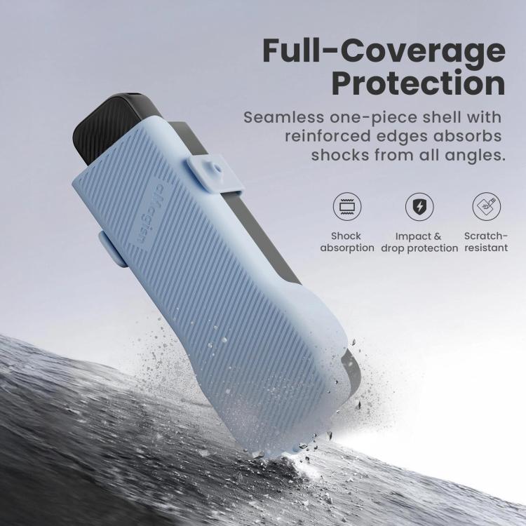 For DJI Osmo Pocket 3 Camera aMagisn Protective Cover Storage Case with 4 Magnetic Filter Slots(Pink)