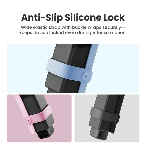 For DJI Osmo Pocket 3 Camera aMagisn Protective Cover Storage Case with 4 Magnetic Filter Slots(Black)