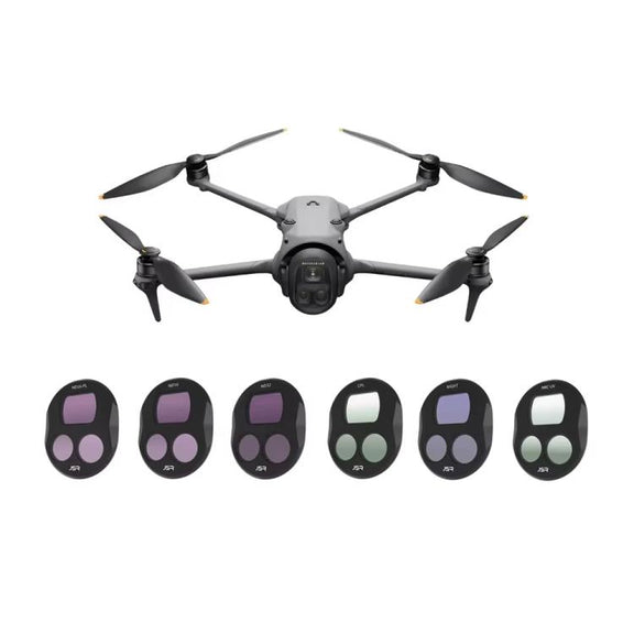For DJI Mavic 4 Pro JSR Filter Lens Protector, Style: CPL+ND8+ND16