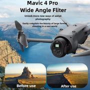 For DJI Mavic 4 Pro JSR Wide Angle Lens Aerial Lens Accessories, Style: WIDE