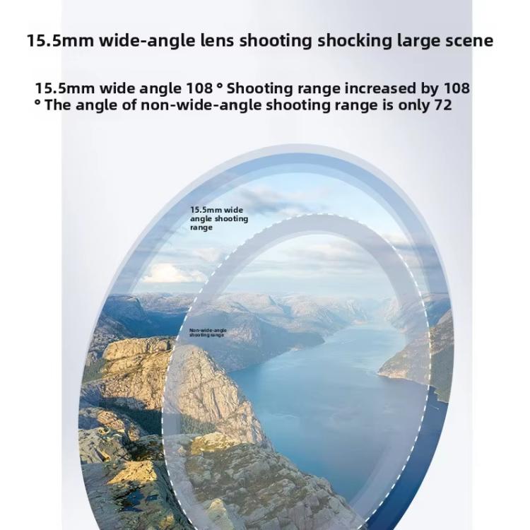 For DJI Mavic 4 Pro JSR Wide Angle Lens Aerial Lens Accessories, Style: WIDE