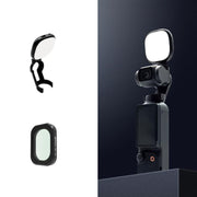 For DJI Osmo Pocket 3 JSR Fixed Frame Head Fill Light, Spec: With Black Soft 1/8 Filter