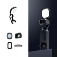 For DJI Osmo Pocket 3 JSR Fixed Frame Head Fill Light, Spec: With Wide Angle 4 In 1 - free shipping - PMC TechLife - Order now!