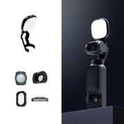 For DJI Osmo Pocket 3 JSR Fixed Frame Head Fill Light, Spec: With Wide Angle 4 In 1