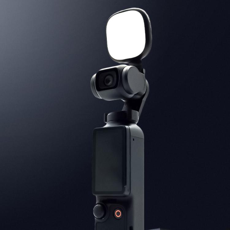 For DJI Osmo Pocket 3 JSR Fixed Frame Head Fill Light, Spec: With Black Soft 1/8 Filter