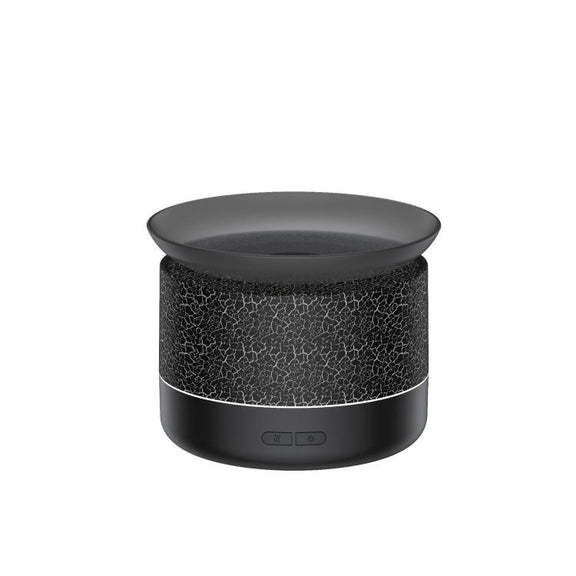 200ml Sea of Clouds Aroma Diffuser Essential Oil Humidifier with 7-Color Mood Lights USB-Powered, Color: Lava Black
