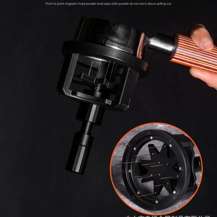 53mm Rotating Magnetic WDT Tool for Espresso Adjustable Height Coffee Needle Distributor Coffee Grounds Fluffing Tool