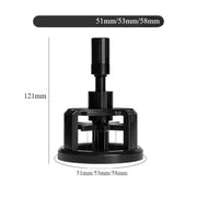 53mm Rotating Magnetic WDT Tool for Espresso Adjustable Height Coffee Needle Distributor Coffee Grounds Fluffing Tool
