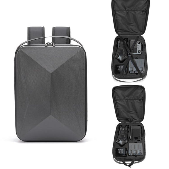 For DJI Mavic 4 Pro Fly More Combo / Creator Combo BKANO Hard Shell Backpack Storage Bag(Black)