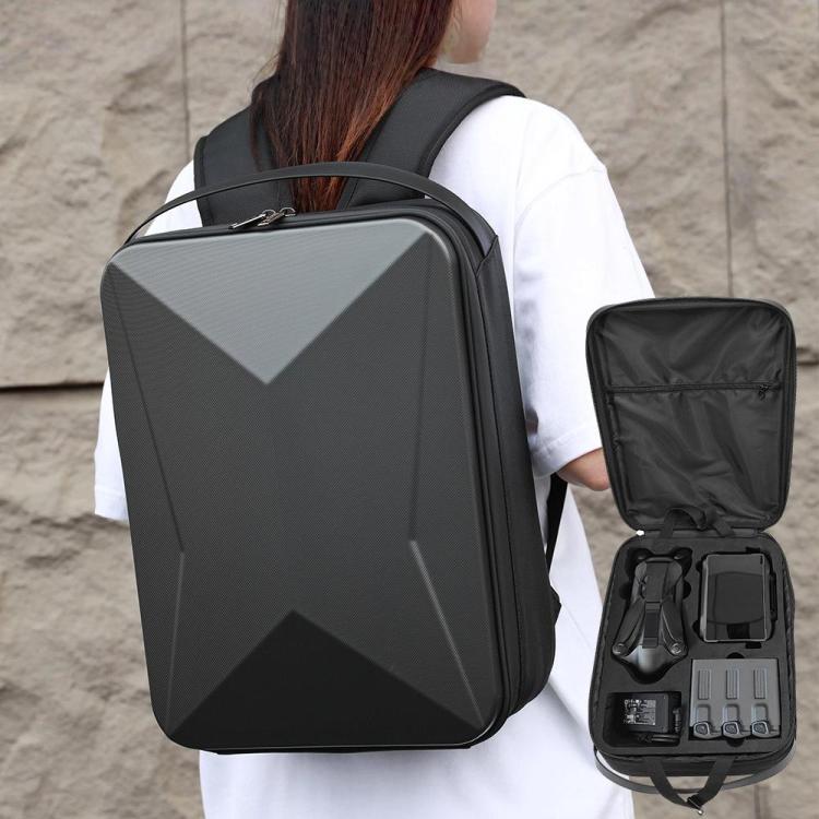 For DJI Mavic 4 Pro Fly More Combo / Creator Combo BKANO Hard Shell Backpack Storage Bag(Black)