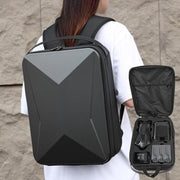 For DJI Mavic 4 Pro Fly More Combo / Creator Combo BKANO Hard Shell Backpack Storage Bag(Black)