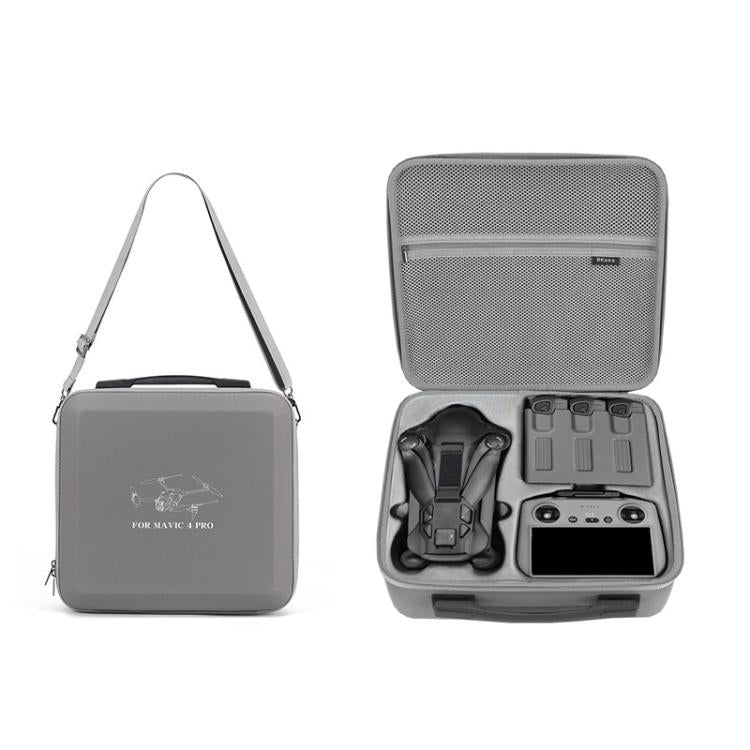 For DJI Mavic 4 Pro Fly More Combo BKANO Shoulder Bag Handbag Storage Box(Gray)