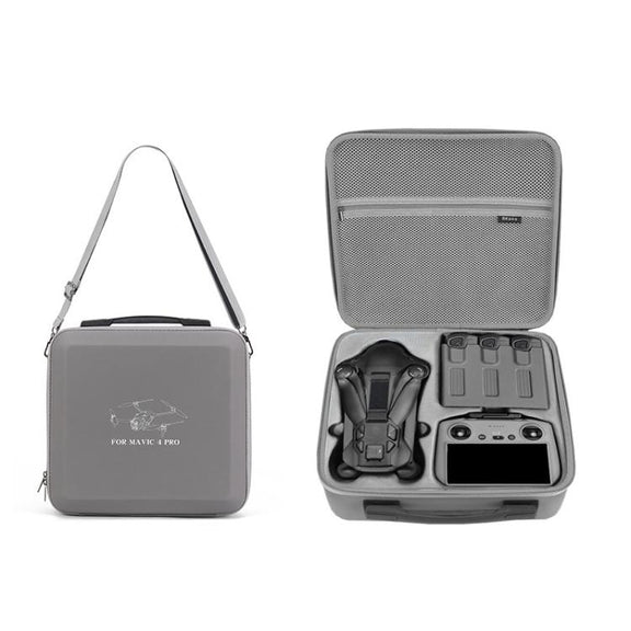 For DJI Mavic 4 Pro Fly More Combo BKANO Shoulder Bag Handbag Storage Box(Gray)
