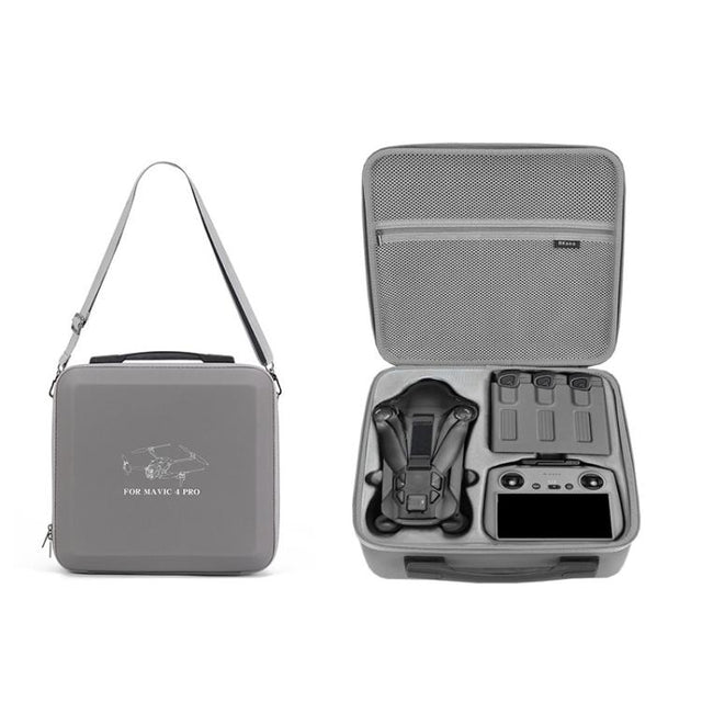 For DJI Mavic 4 Pro Fly More Combo BKANO Shoulder Bag Handbag Storage Box(Gray)