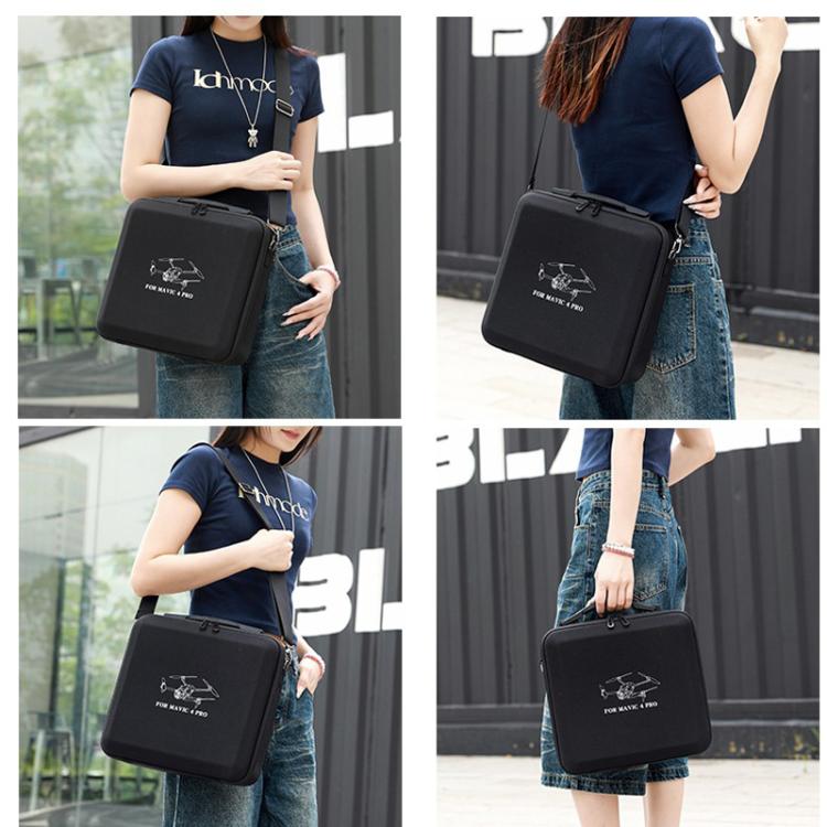 For DJI Mavic 4 Pro Fly More Combo BKANO Shoulder Bag Handbag Storage Box(Black)