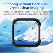 aMagisn AP26 Filter For GoPro HERO13 Black / 12 Black / 11 Black / 10 Black / 9 Black / 11Mini Black, Spec: CPL