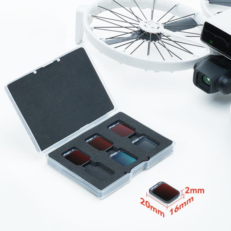 For DJI Flip aMagisn Filter Lens Accessories, Spec: ND8+ND16+ND32+ND64+CPL+1/4 Mist