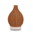 5V USB 100ML Hollow Rattan Ultrasonic Humidifier & Aromatherapy Diffuser with 7-Color LED Lights(White) - free shipping - PMC TechLife - Order now!