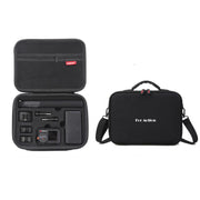 Carrying Case For DJI Action 5 Pro /Action 4 / Action 3 All-in-One Kit Durable Shoulder & Hand Carry Bag(Black)