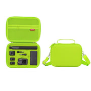 Carrying Case For DJI Action 5 Pro /Action 4 / Action 3 All-in-One Kit Durable Shoulder & Hand Carry Bag(Fluorescent Green)