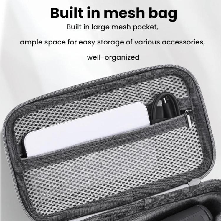 For DJI OSMO Mobile 7/7P BRDRC Mobile Panel Handheld Storage Bag(Gray)