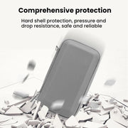 For DJI OSMO Mobile 7/7P BRDRC Mobile Panel Handheld Storage Bag(Gray)