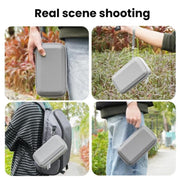 For DJI OSMO Mobile 7/7P BRDRC Mobile Panel Handheld Storage Bag(Gray)