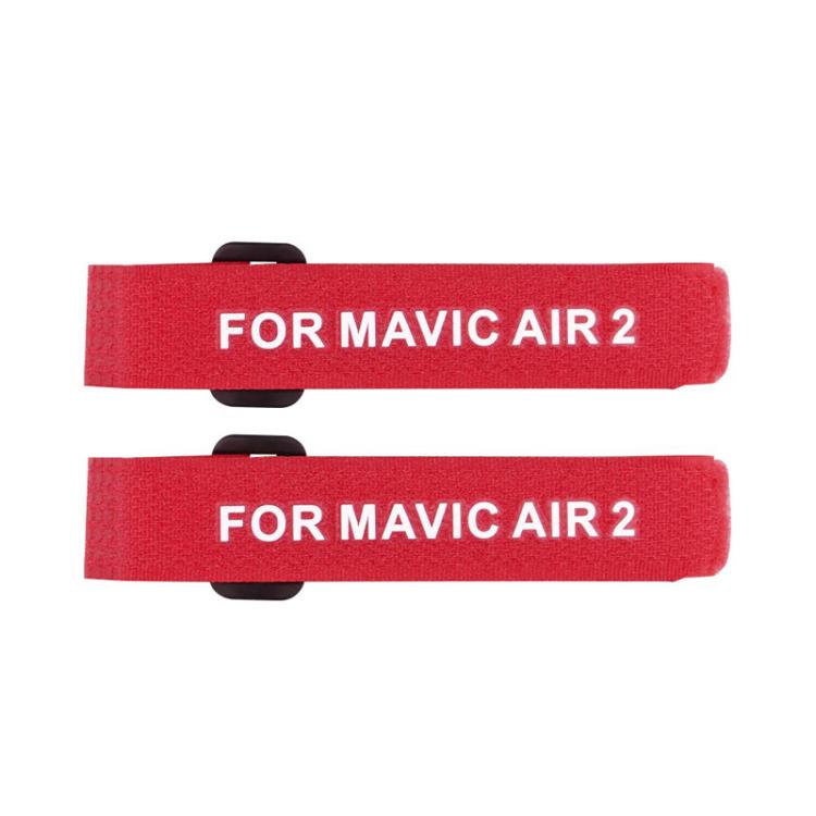 For DJI MAVIC AIR 2 BRDRC Drone Propeller Straps(Red)