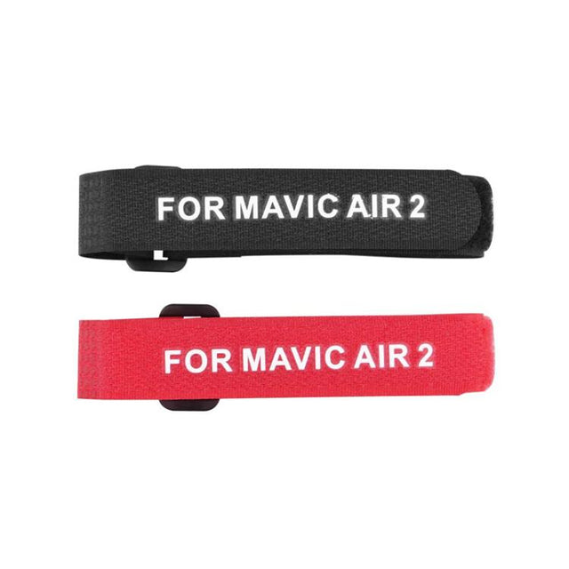 For DJI MAVIC AIR 2 BRDRC Drone Propeller Straps(Red+Black)