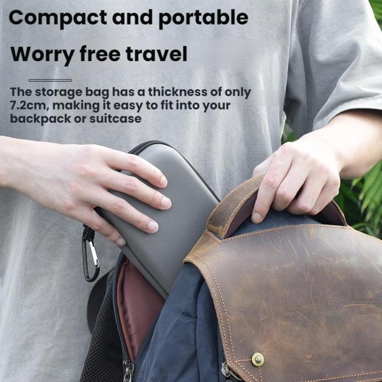 For Insta360 GO3 BRDRC Accessories Portable Storage Bag(Gray)