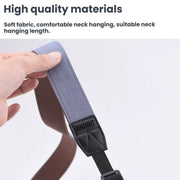 For DJI MINI 3/4 PRO/MAVIC 3 Classic BRDRC Screen Remote Control Strap(Gray/Brown)
