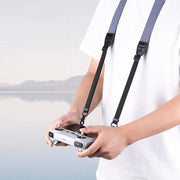 For DJI MINI 3/4 PRO/MAVIC 3 Classic BRDRC Screen Remote Control Strap(Gray/Brown)