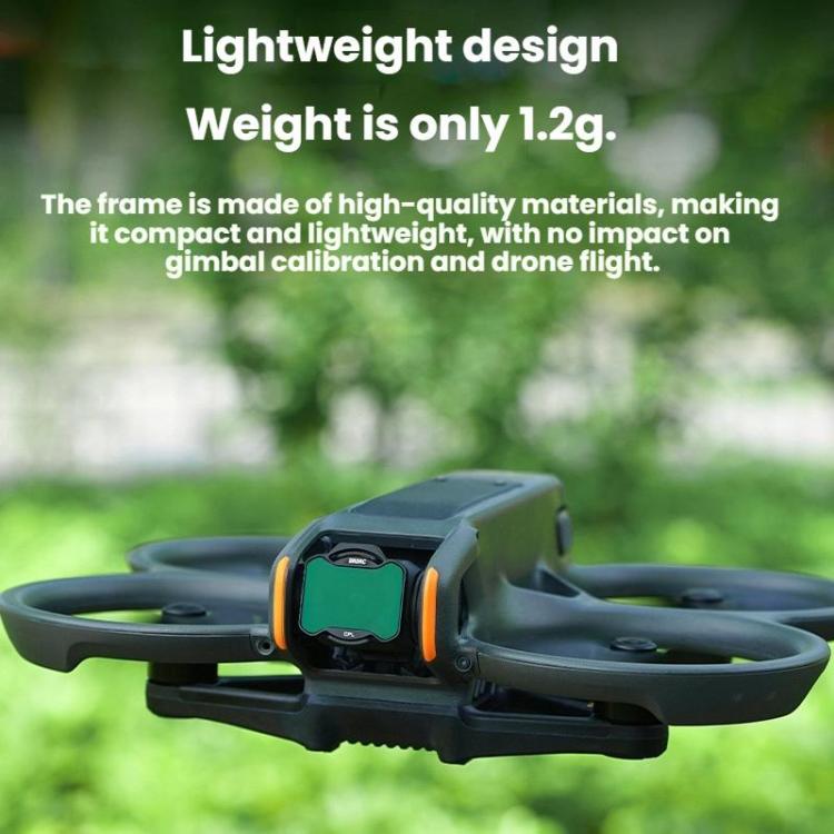 For DJI Avata 2 BRDRC Aluminum Frame Filter Accessories, Specification: ND32