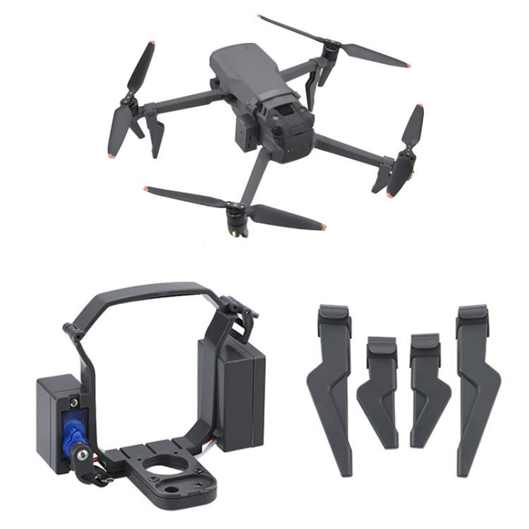 For DJI MAVIC 3/3 PRO BRDRC Drone Aerial Thrower(Dark Gray)