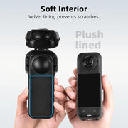 For Insta360 X5 Flymile Lens & Screen Protective Cover Anti-Scratch Gimbal Guard Shield(Blue)