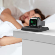 For Apple Watch / Earphone AhaStyle PT117-1 Charging Dock Plastic Storage Stand Without Charger(Black)